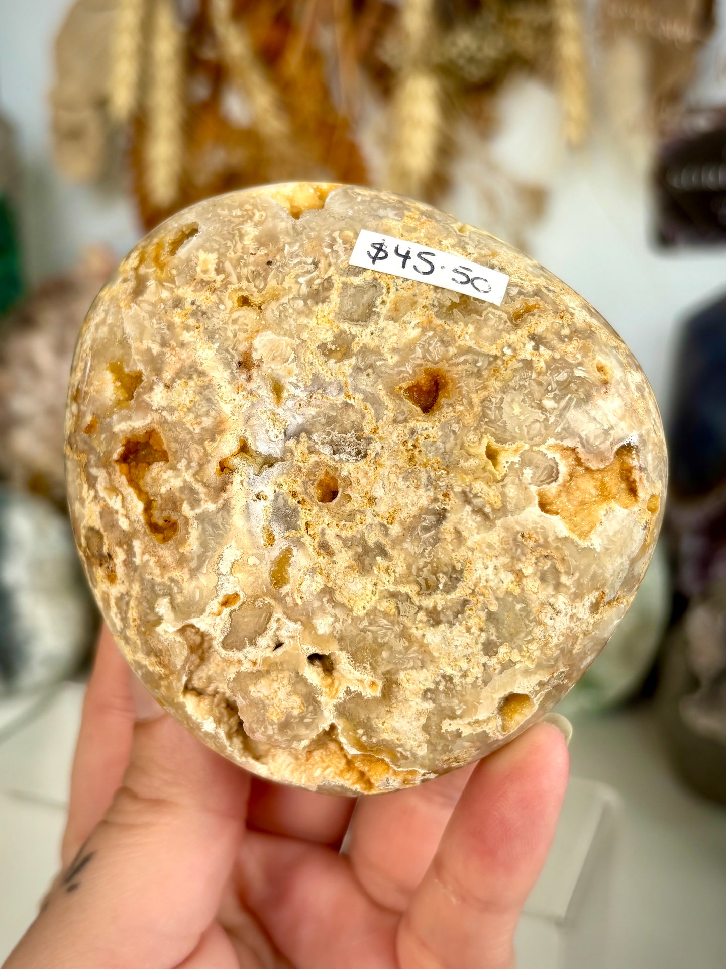 Golden Crazy Lace Agate - Indonesia
