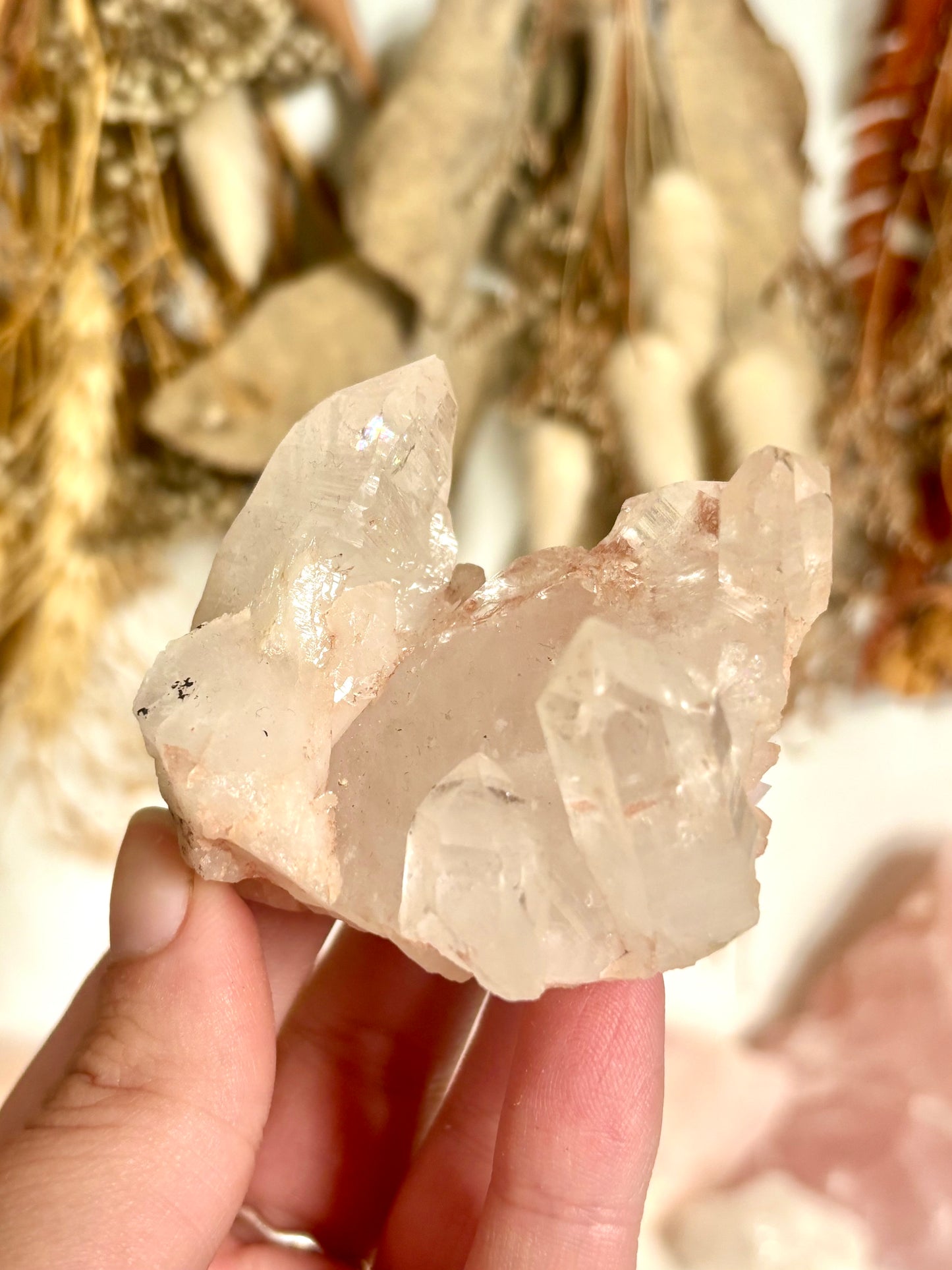 Himalayan Quartz + Inclustions