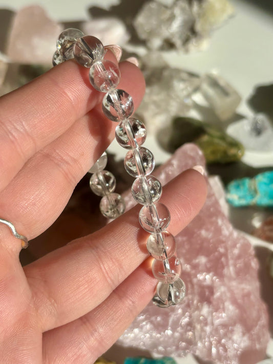Rainbow Clear Quartz Bracelet