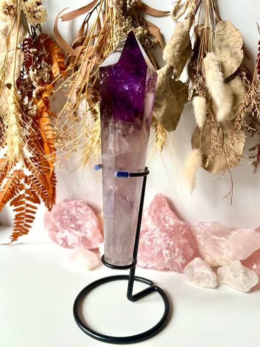 Amethyst Scepter & Stand