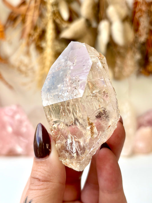 Quartz Natural Point with Penatrator