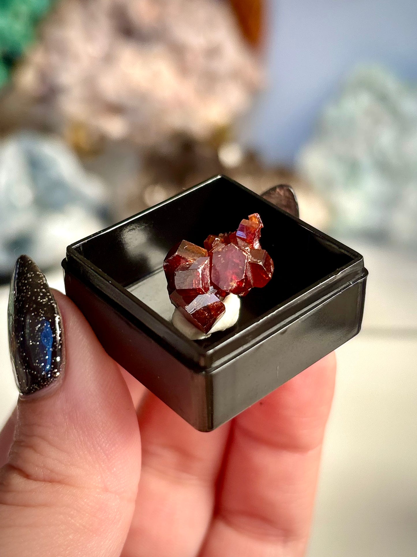 Vanadinite Crystal Specimen