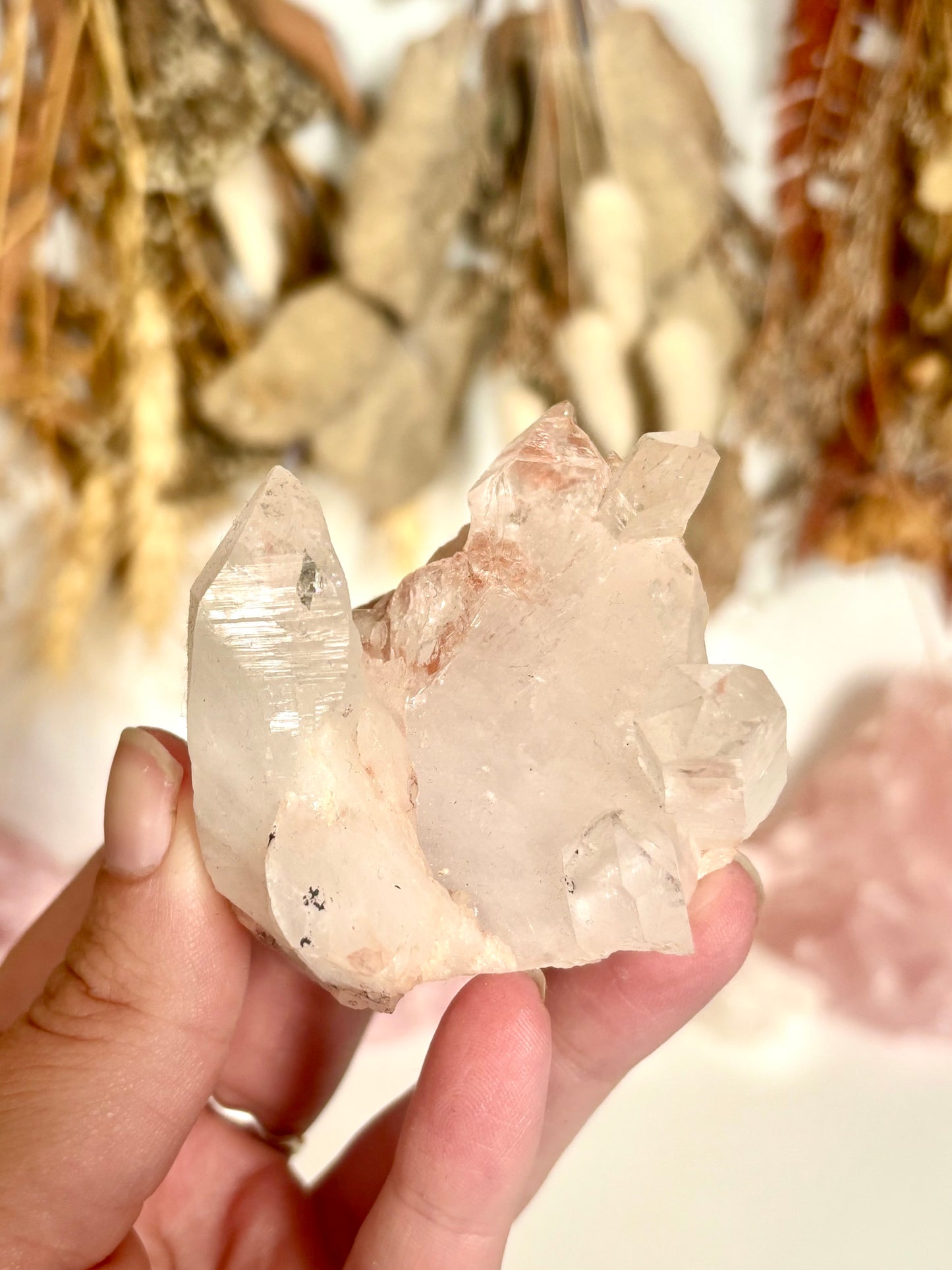 Himalayan Quartz + Inclustions