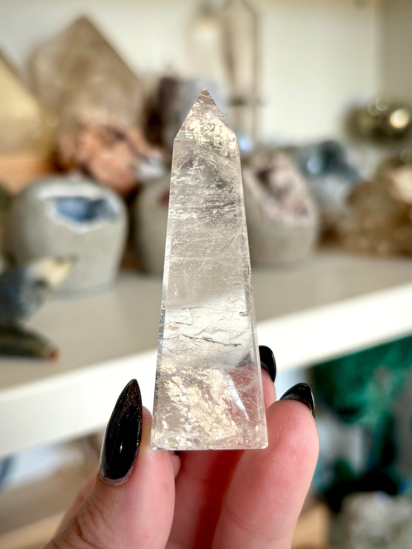 Clear Quartz Obelisk - Brazil