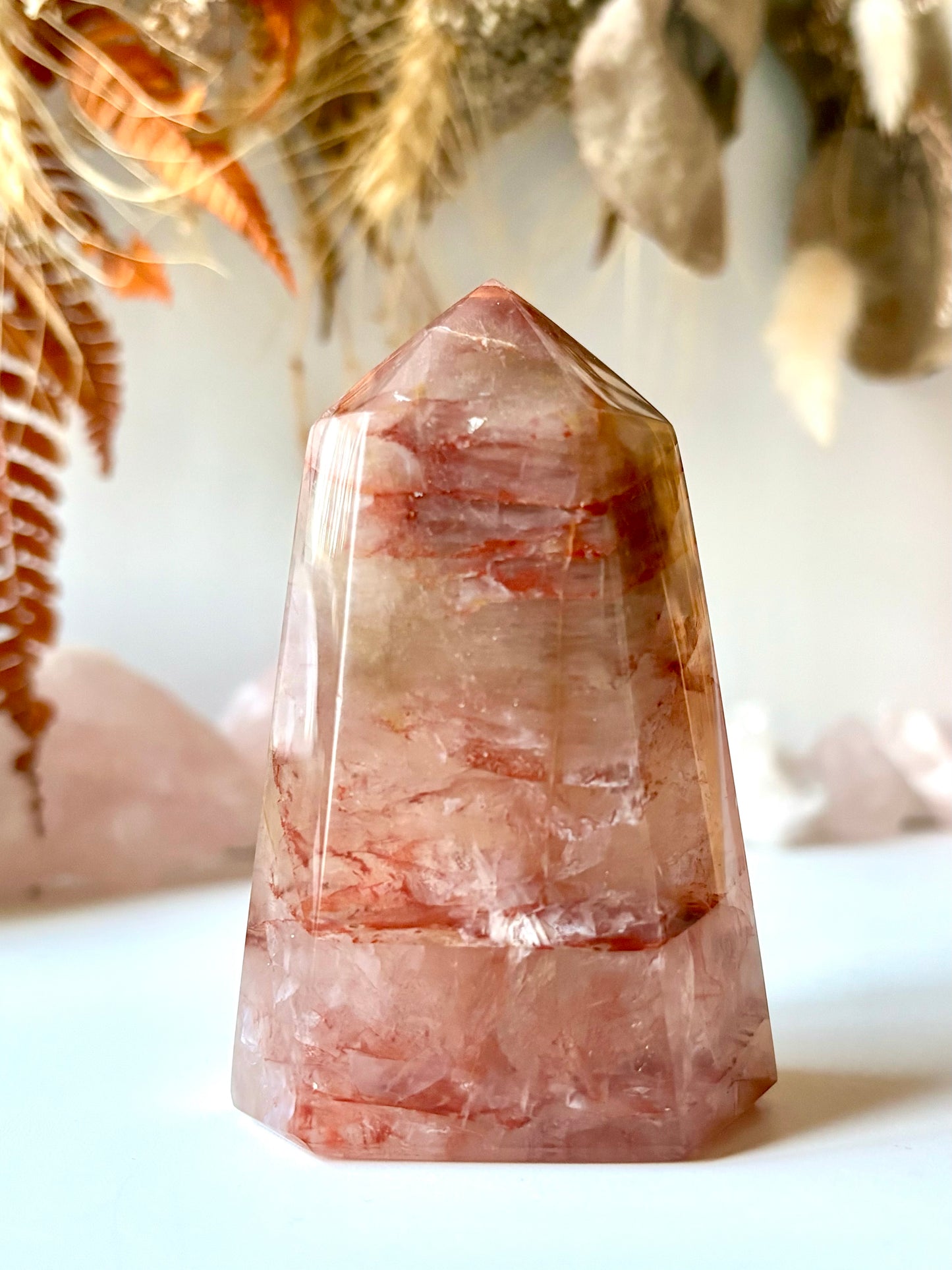 Fire Quartz Chunky Tower