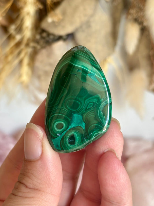 Chunky Malachite Tumble (A)