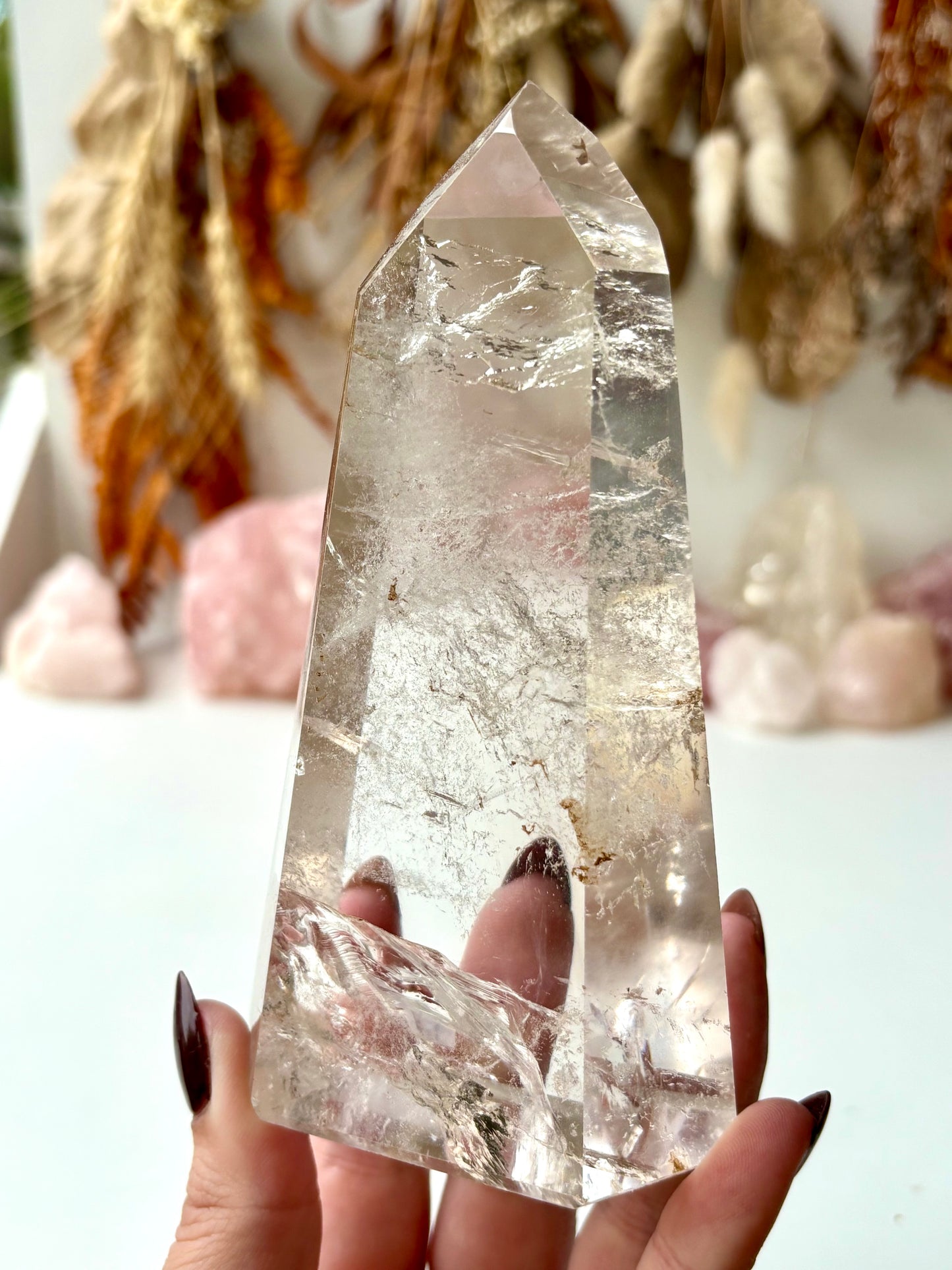 Smoky Quartz Tower