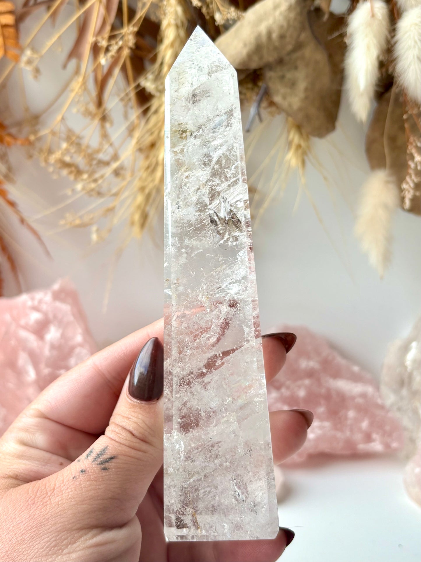 Clear Quartz Obelisk - Brazil