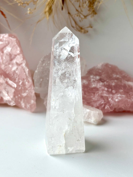 Clear Quartz Obelisk - Brazil