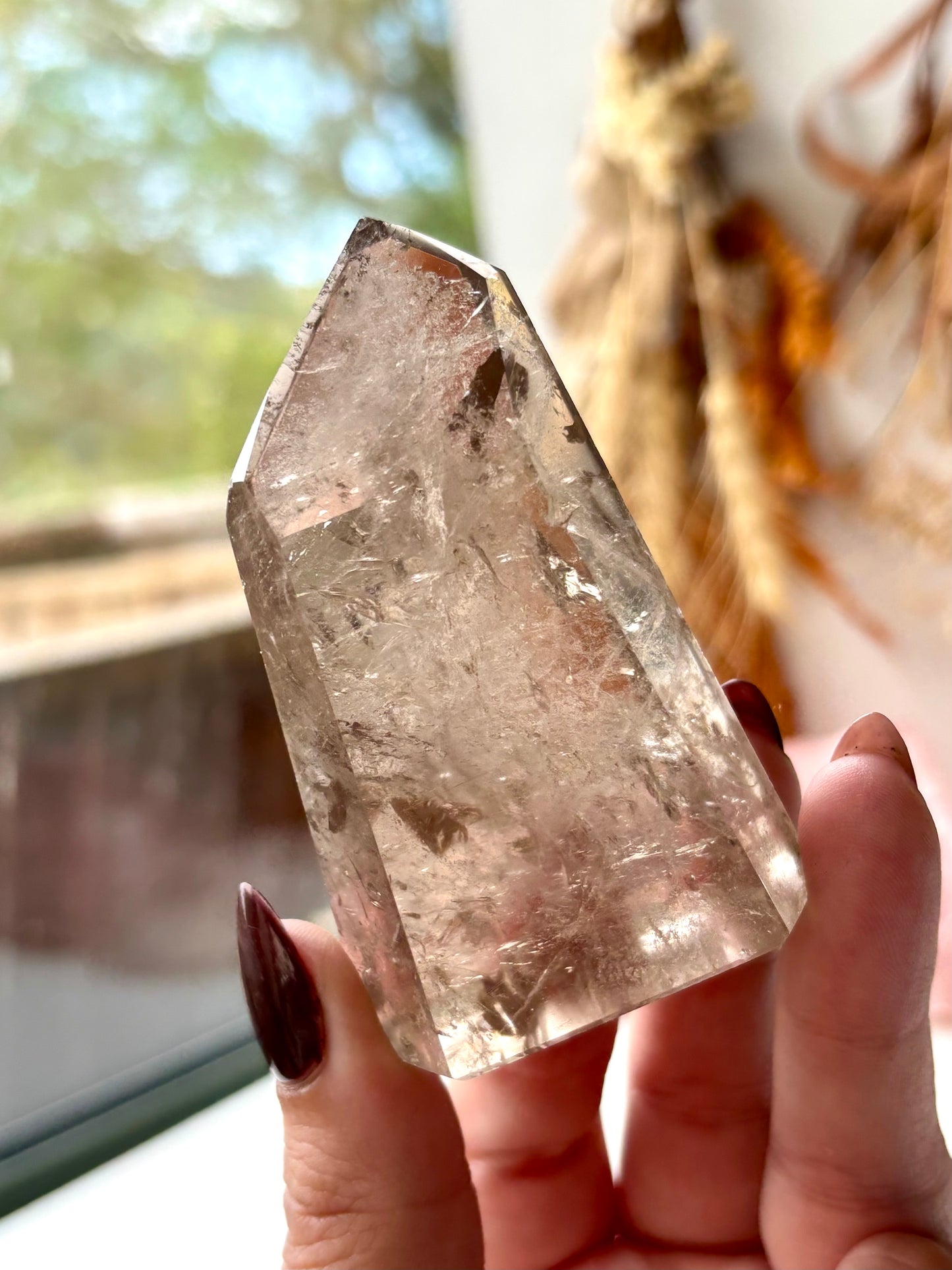 Smoky Quartz Tower