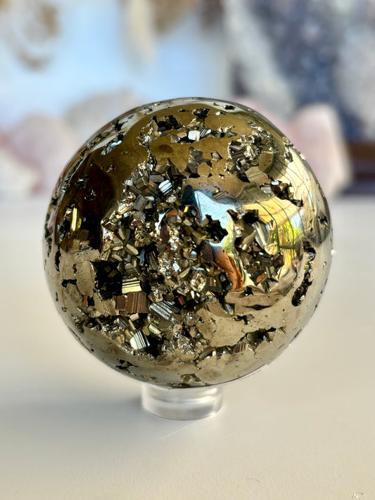 Peruvian Pyrite Sphere
