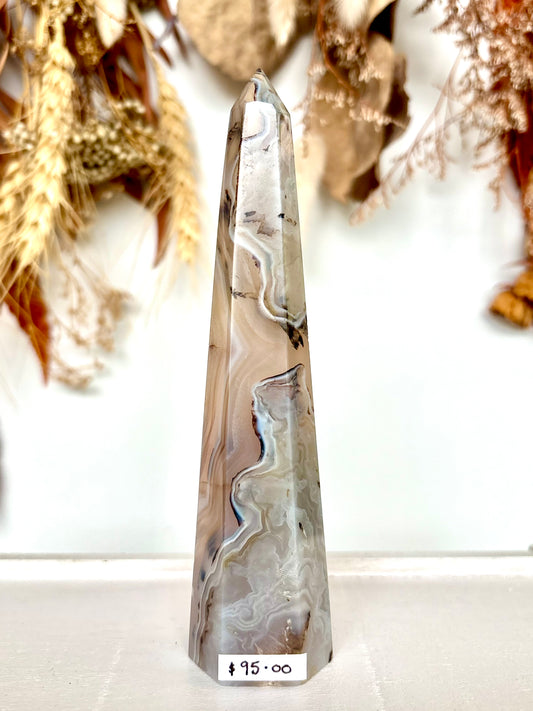 Dendritic Agate Tower