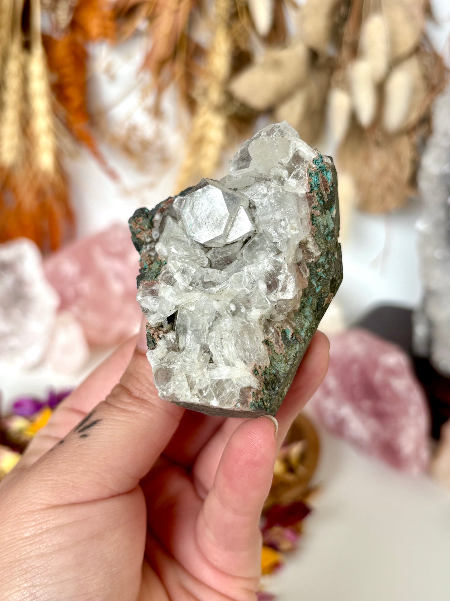 Apophyllite Cut Base