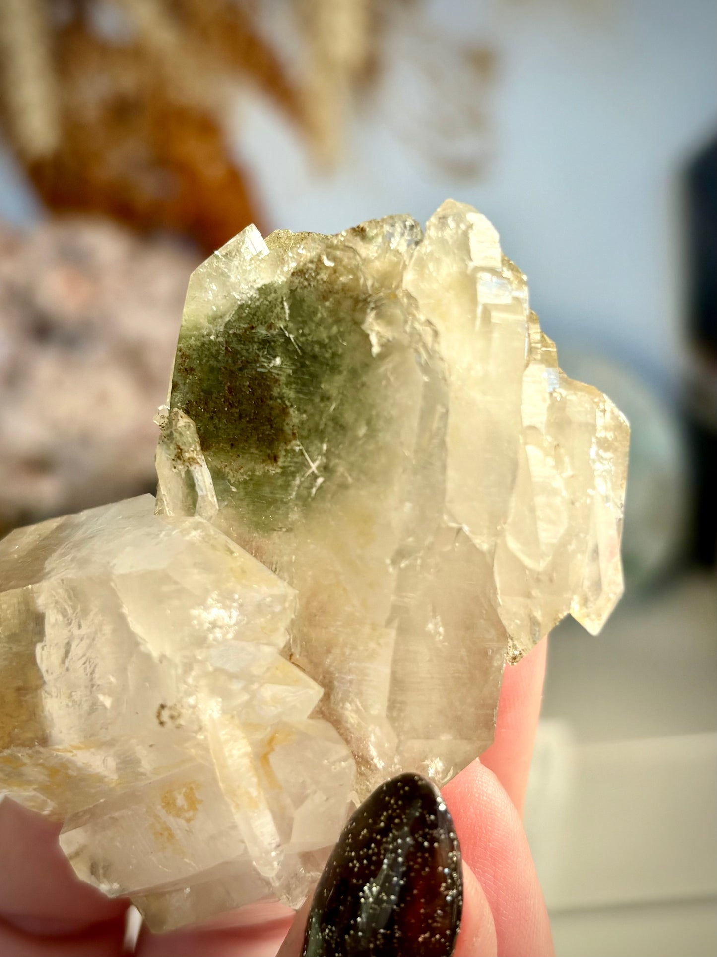 Chlorite Included Quartz - Faden features
