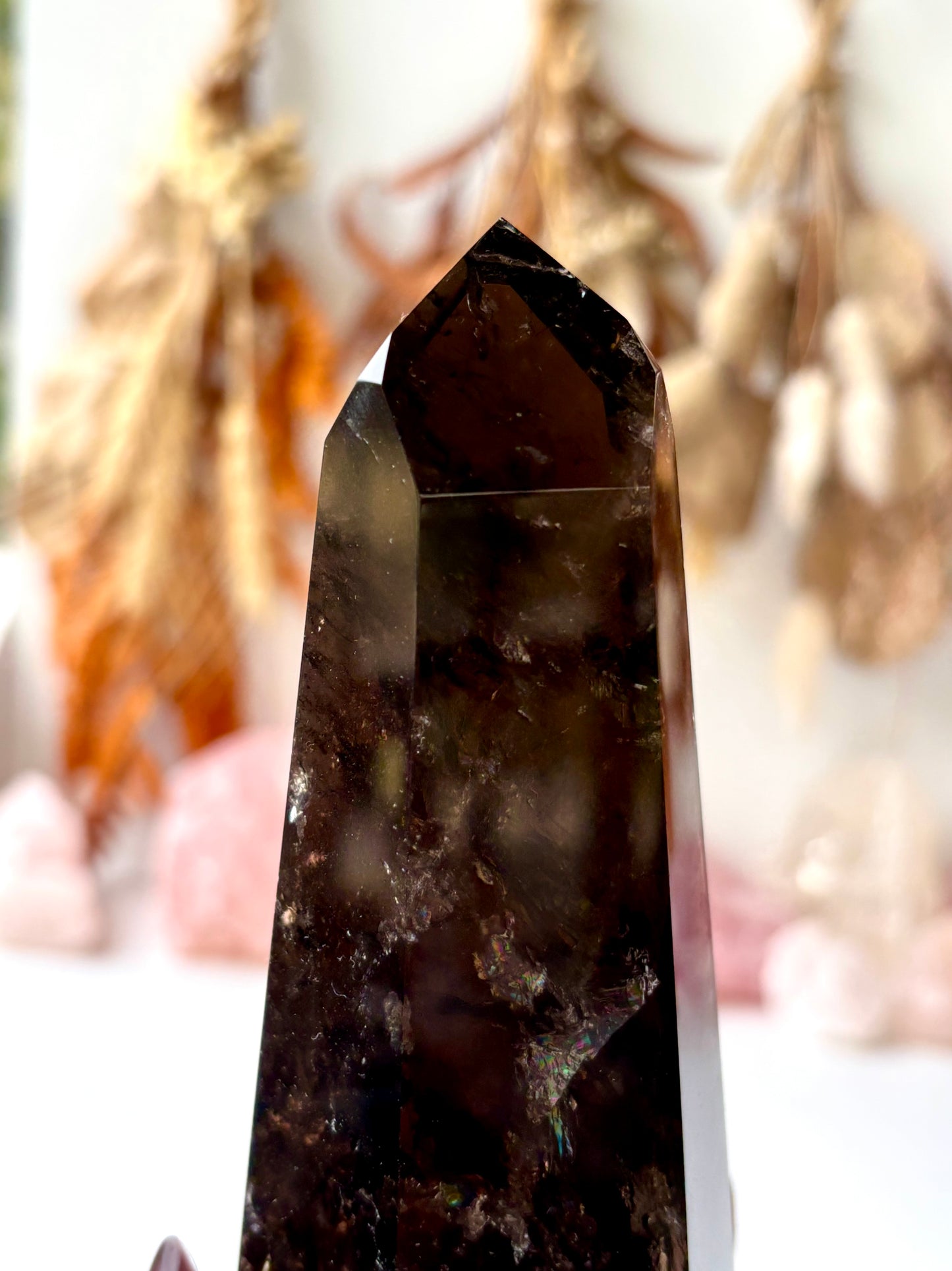 Smoky Quartz Tower