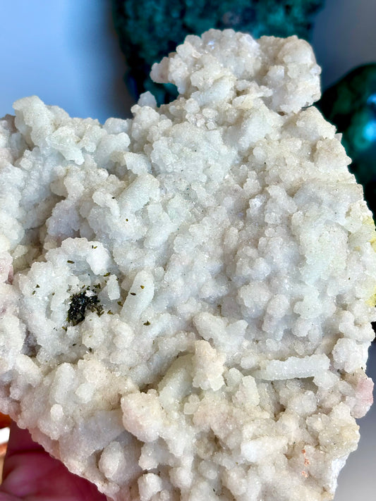 Sugared Quartz with Epidote
