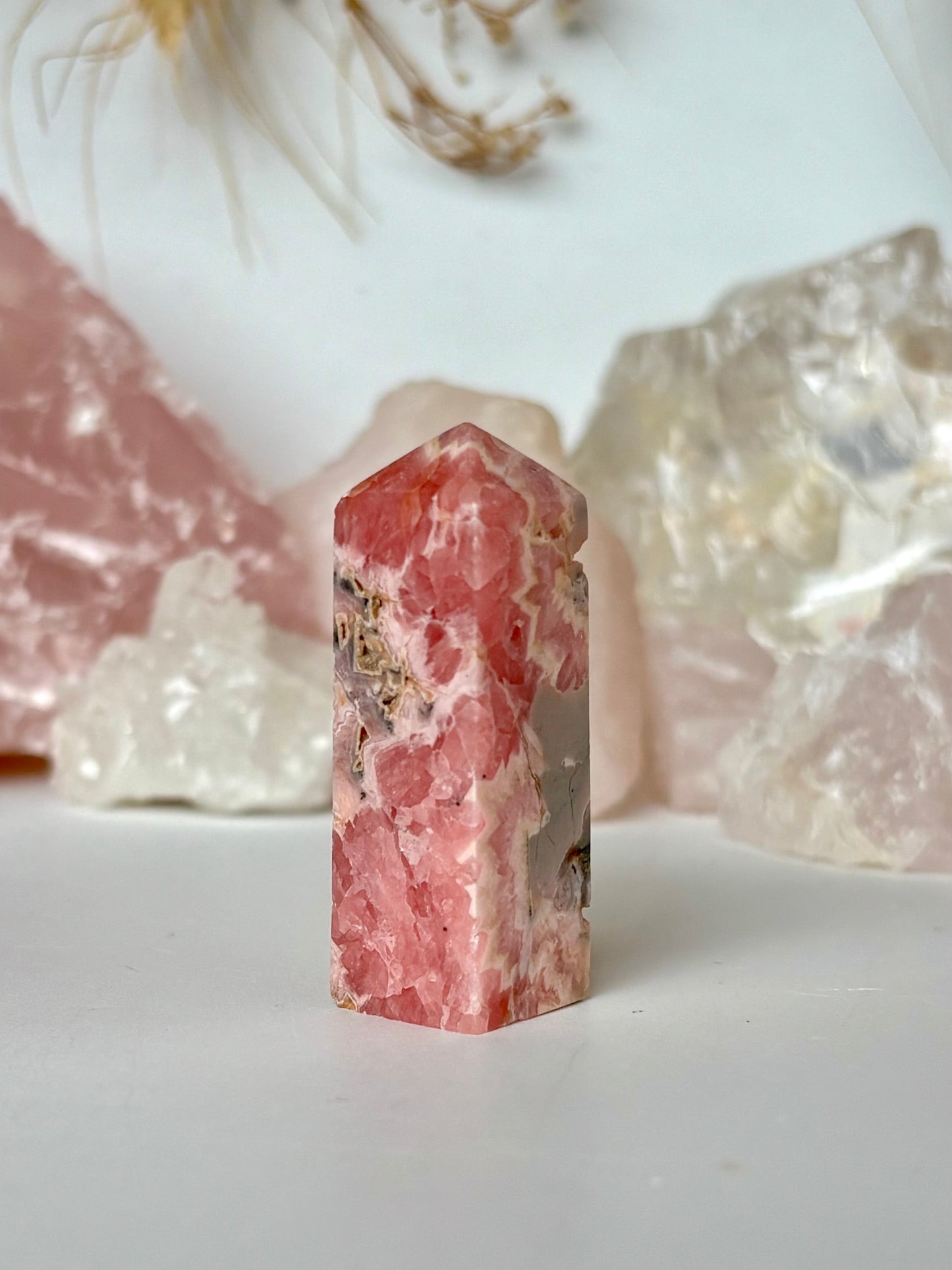 Rhodochrosite Point