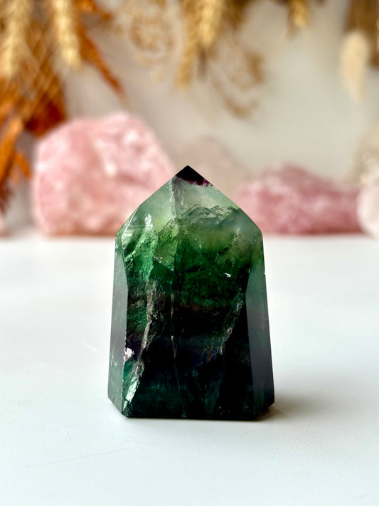 Rainbow Fluorite Tower