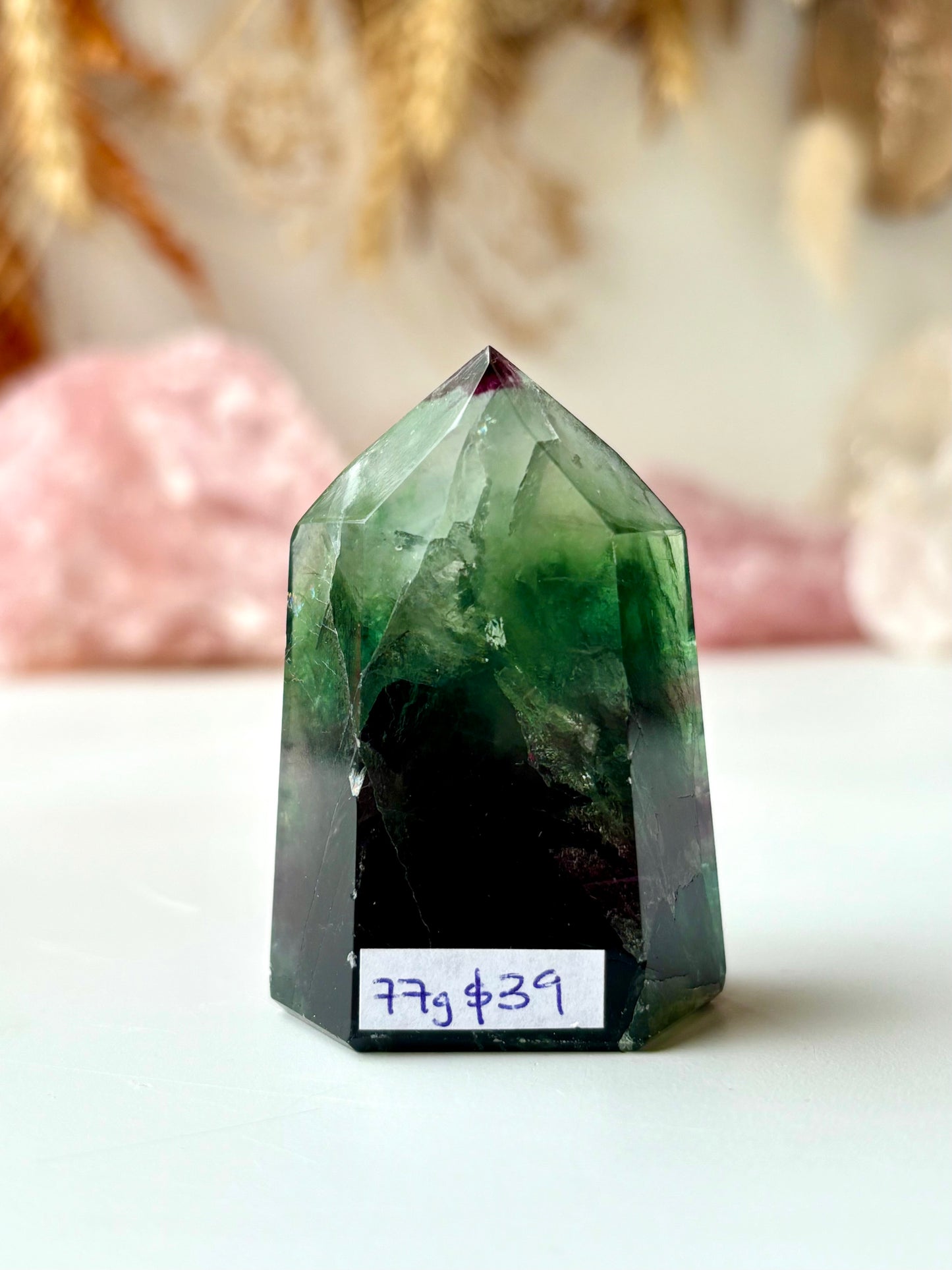 Rainbow Fluorite Tower