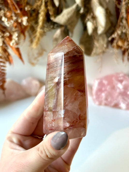 Fire Quartz Chunky Tower