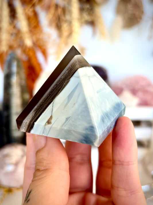 Blue Opal Pyramid