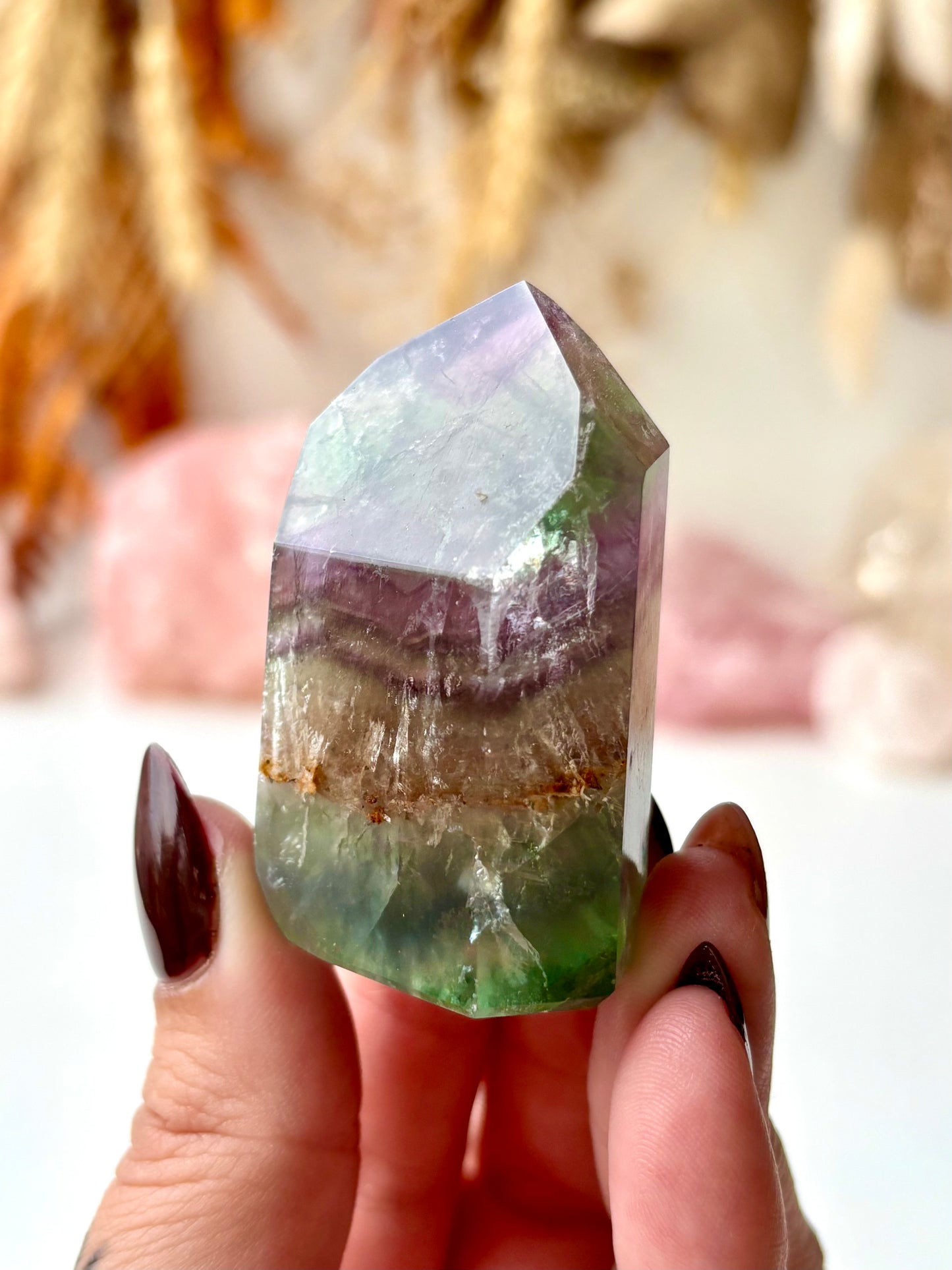 Rainbow Fluorite Tower