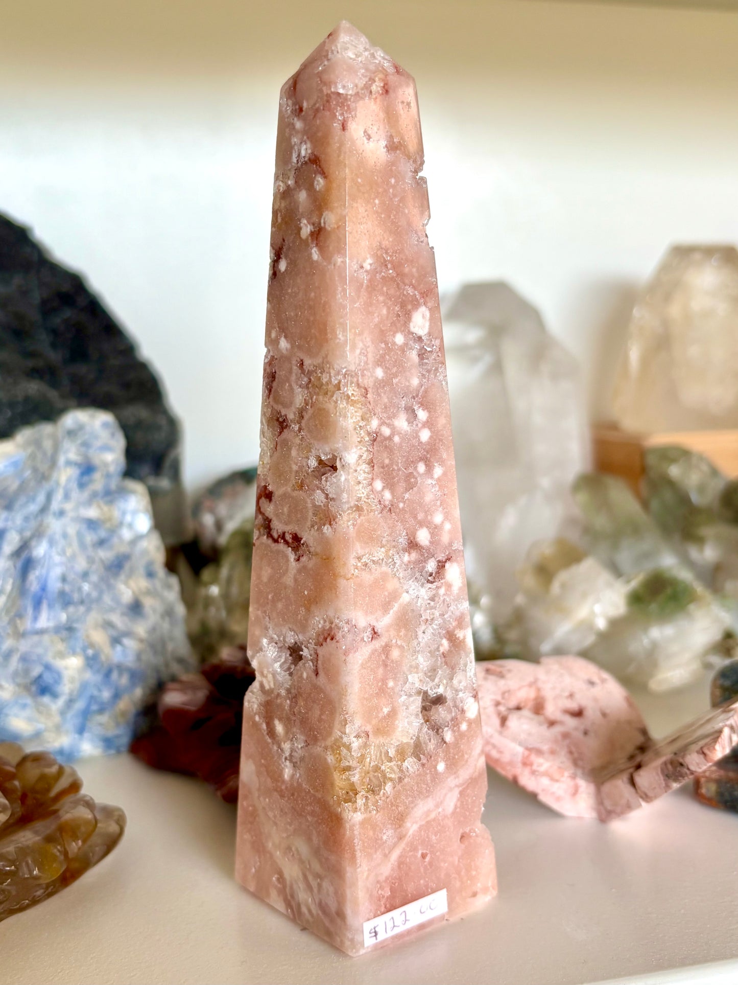 Pink Amethyst Obelisk