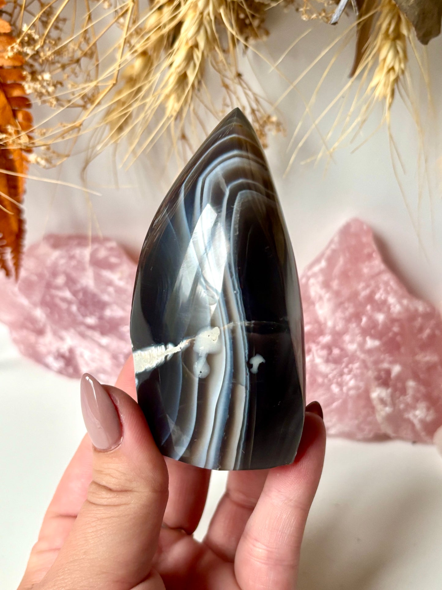 Orca Agate Flame