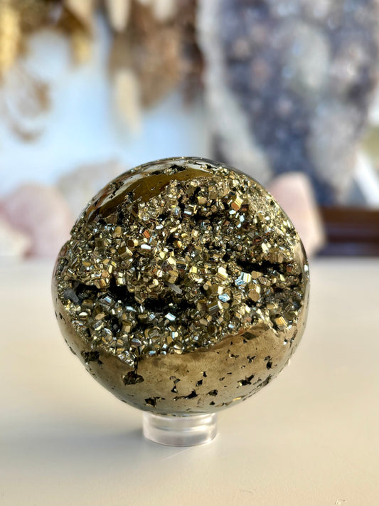 Peruvian Pyrite Sphere