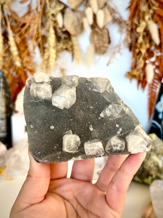 Blue Chalcedony & Apophyllite