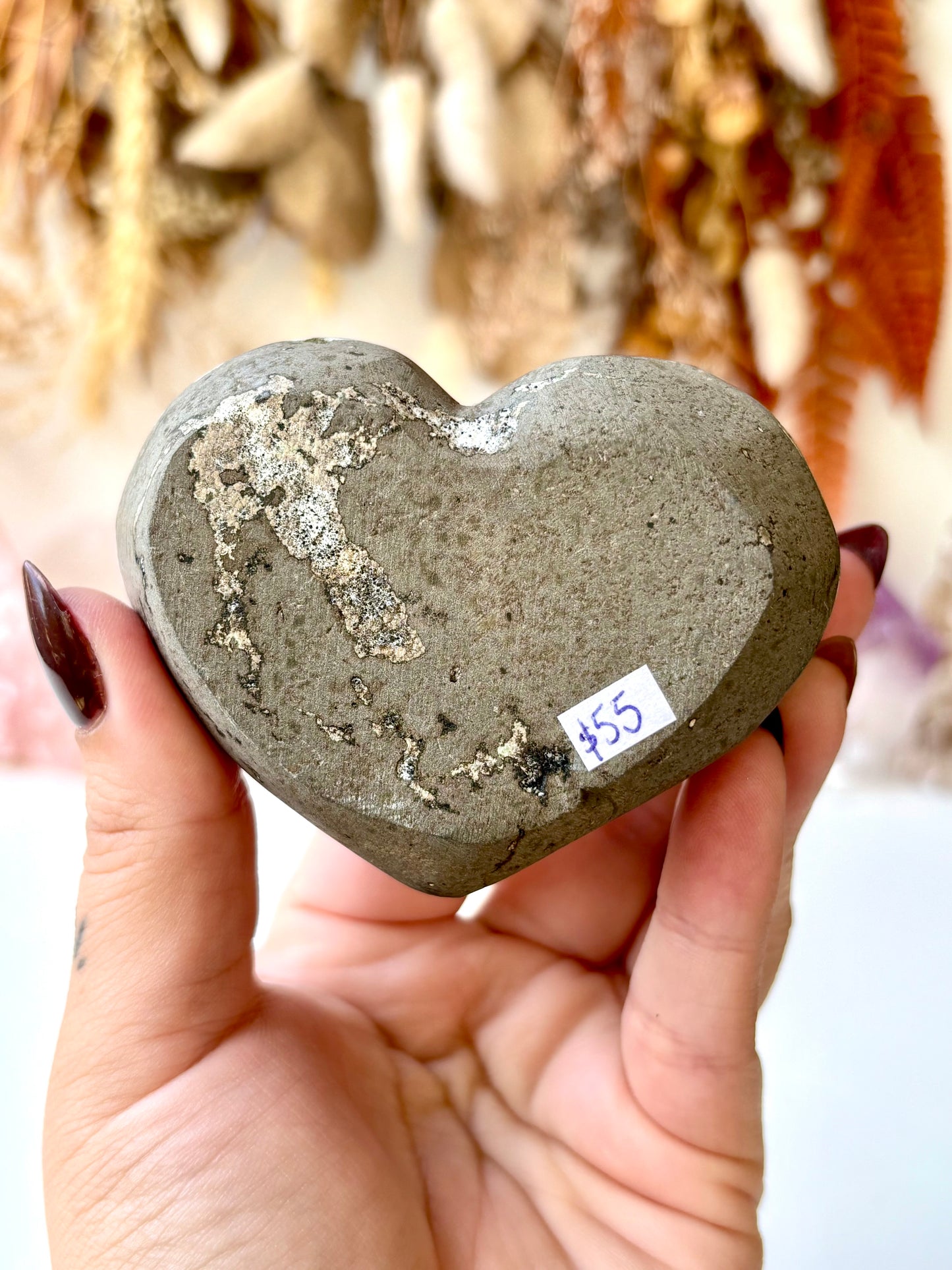 Amethyst Druse Heart