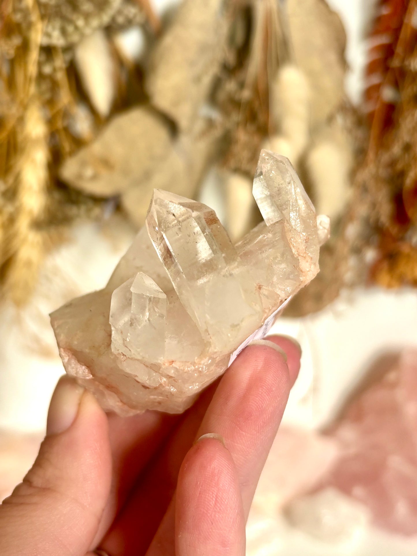Himalayan Quartz + Inclustions