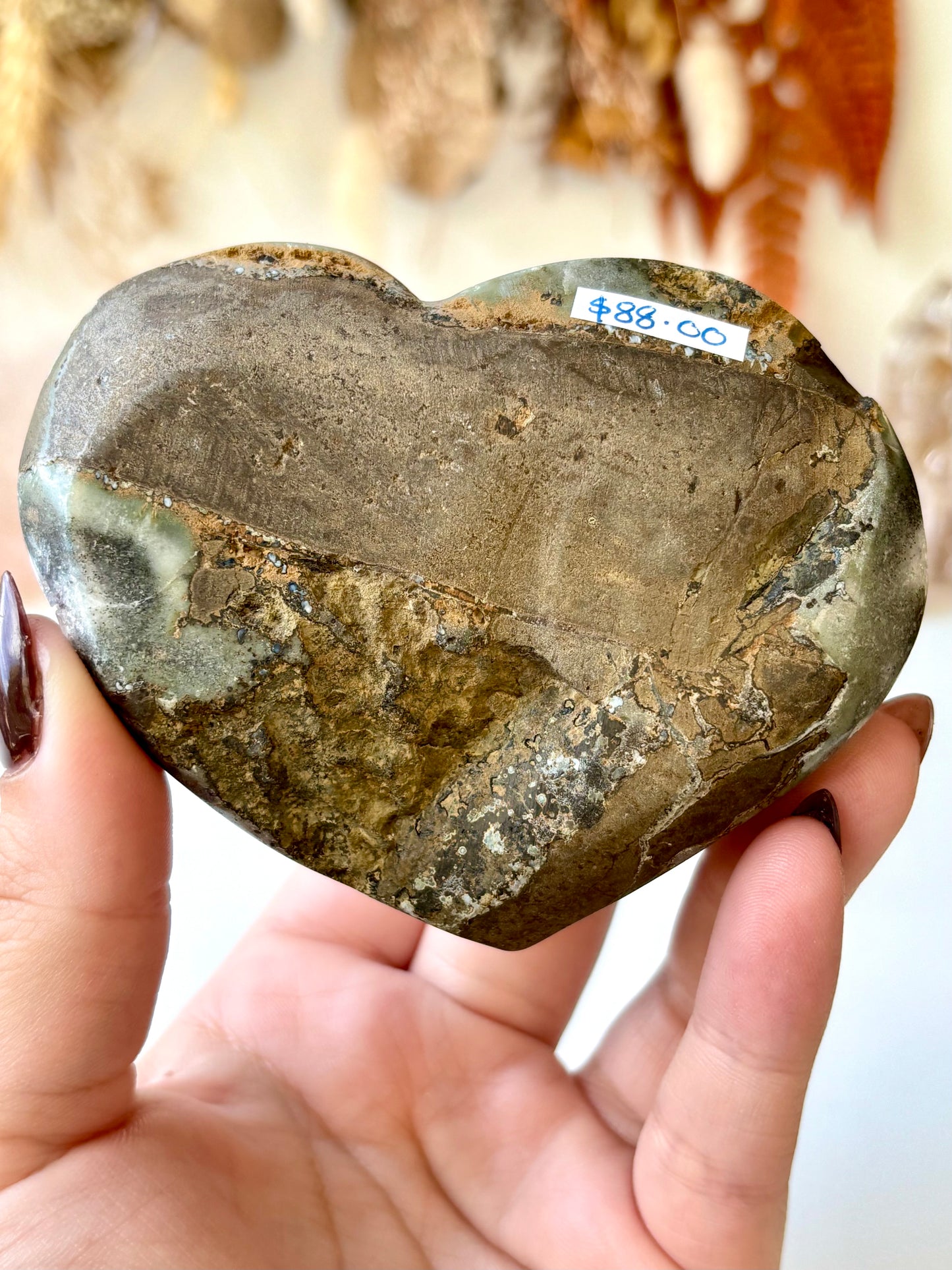 Amethyst Druse Heart