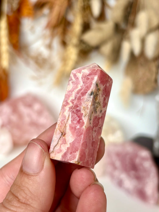 Rhodochrosite Point