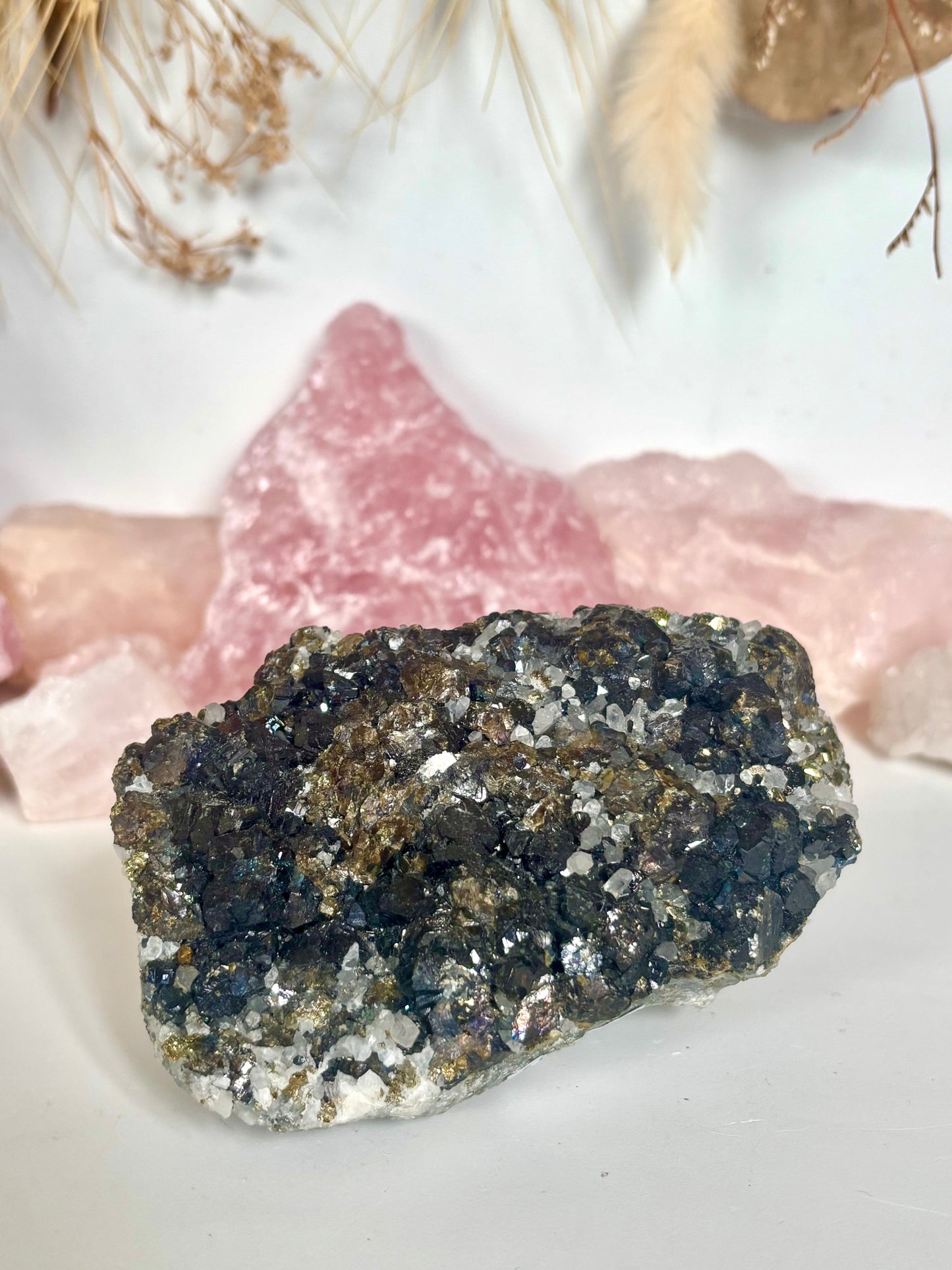 Quartz, Pyrite & Sphalerite