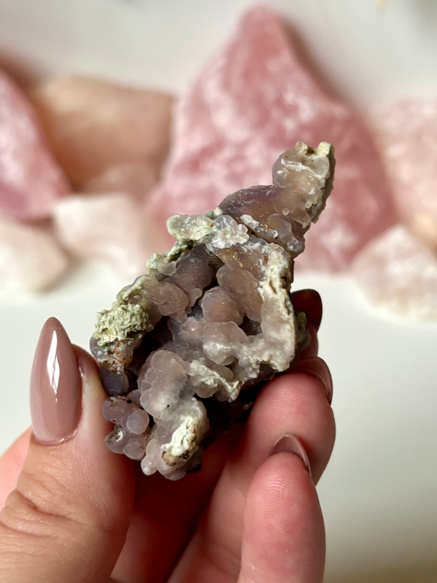 Grape Agate Mini Cluster
