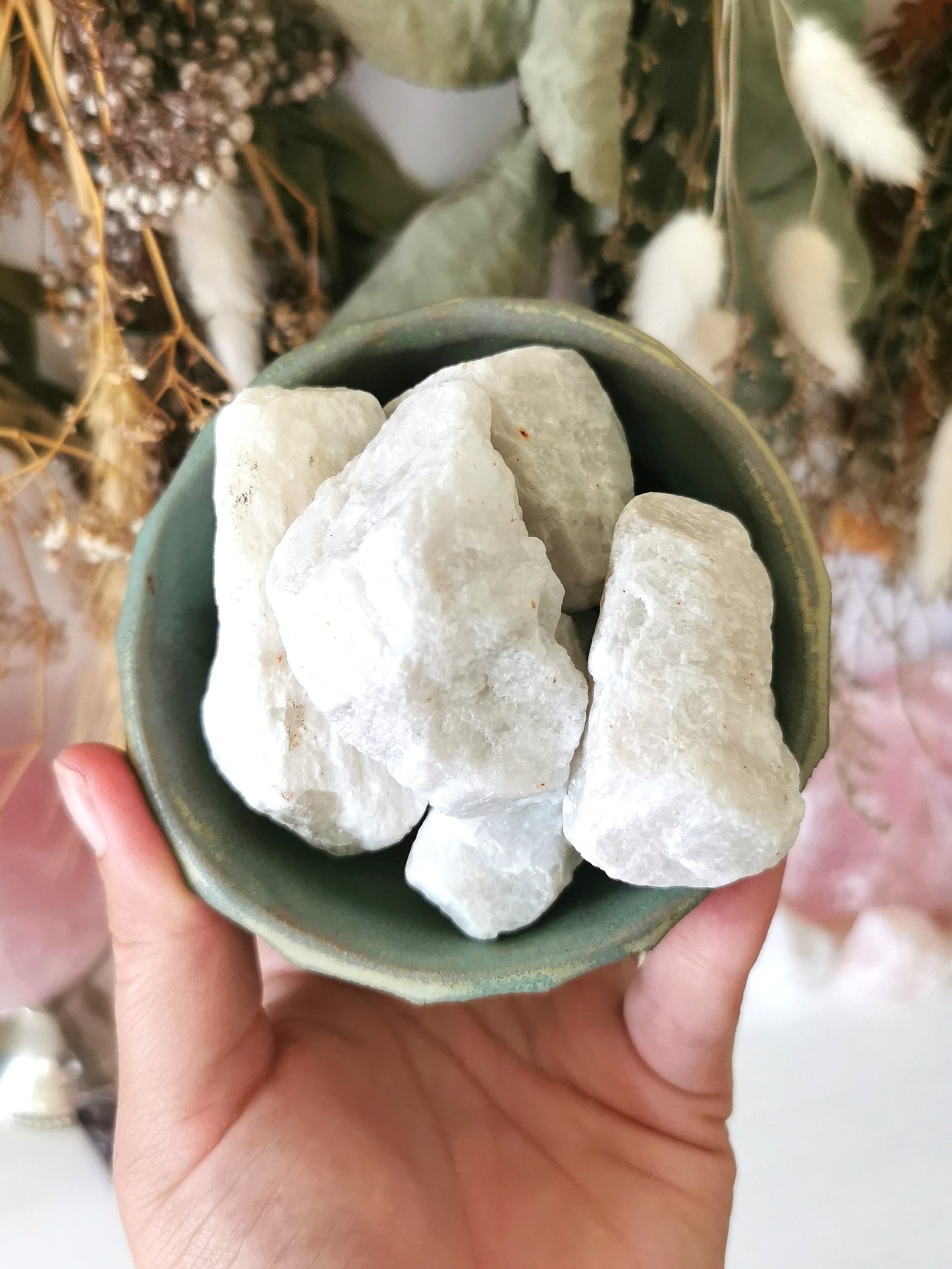 White Moonstone Raw - A Grade