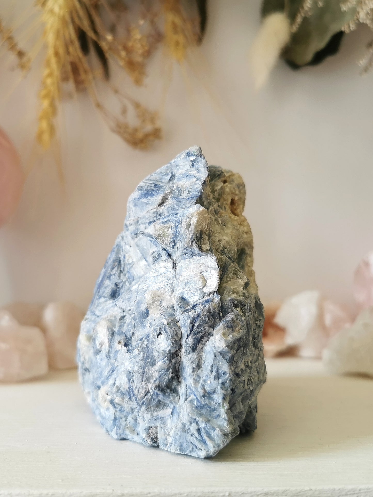 Blue Kyanite Cut Base