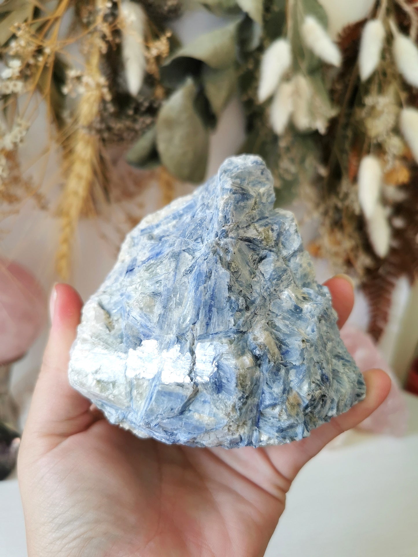 Blue Kyanite Cut Base