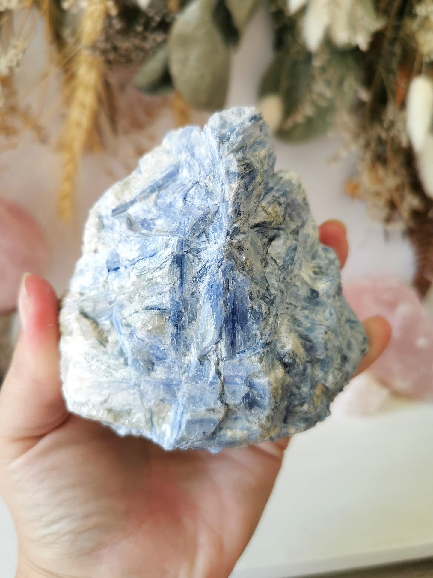 Blue Kyanite Cut Base