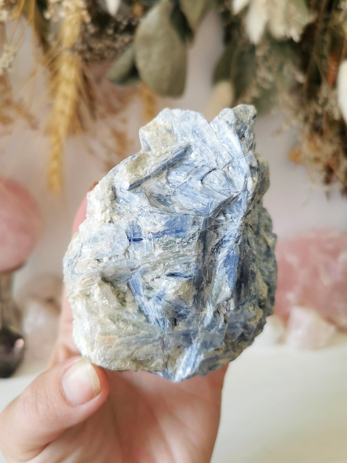 Blue Kyanite Cut Base