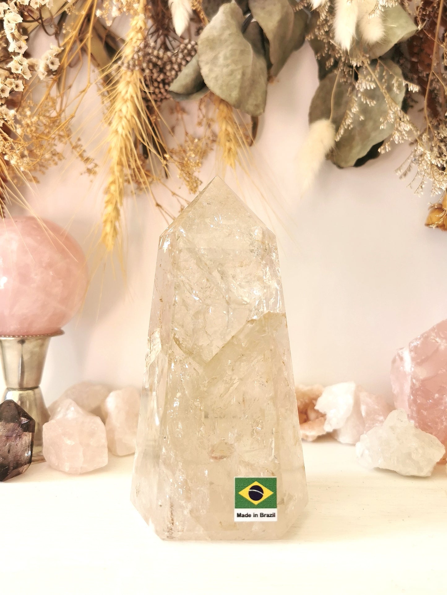 Clear Quartz Tower