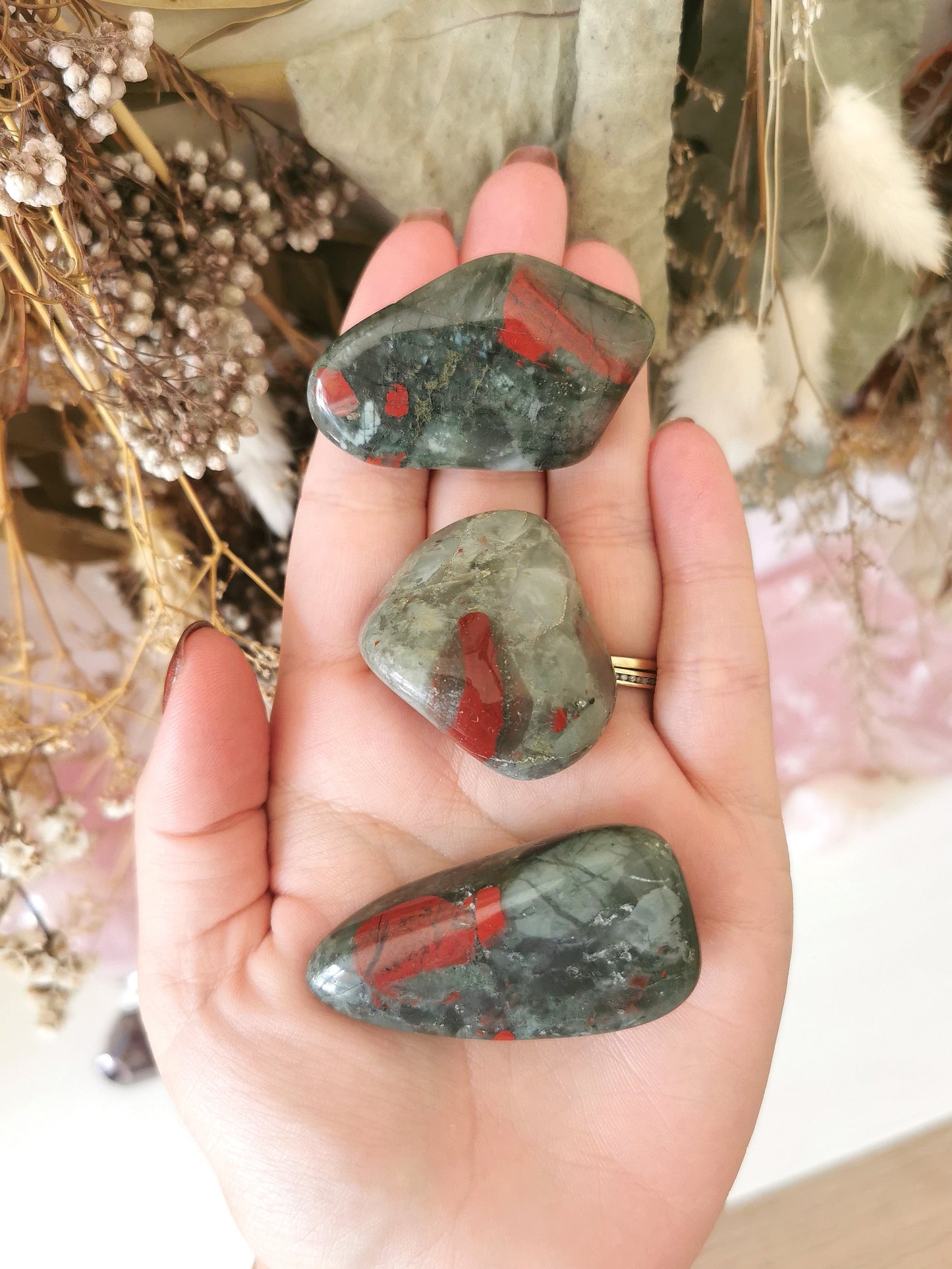 African Bloodstone Tumble - XL