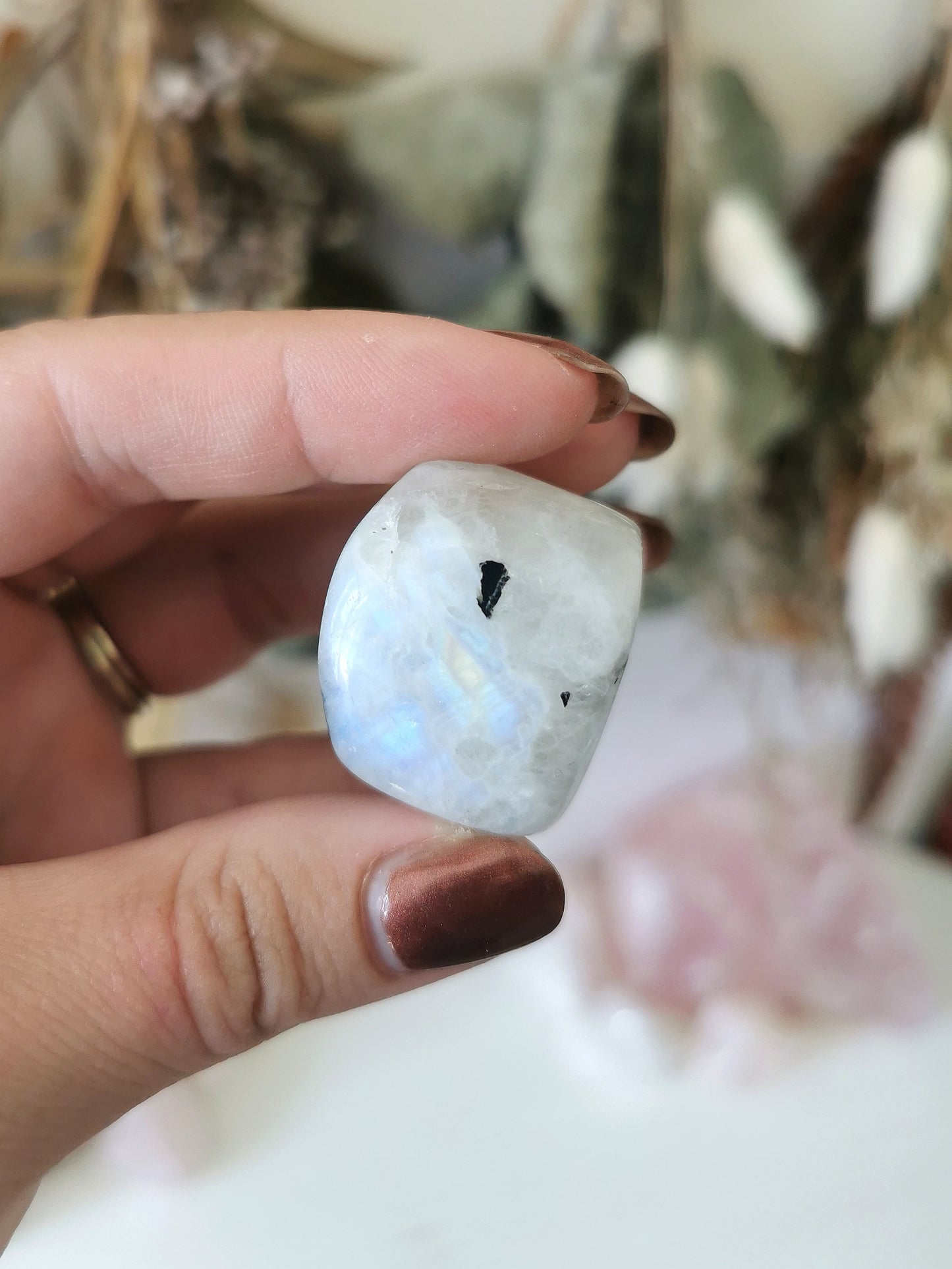 Rainbow Moonstone Tumble - Large