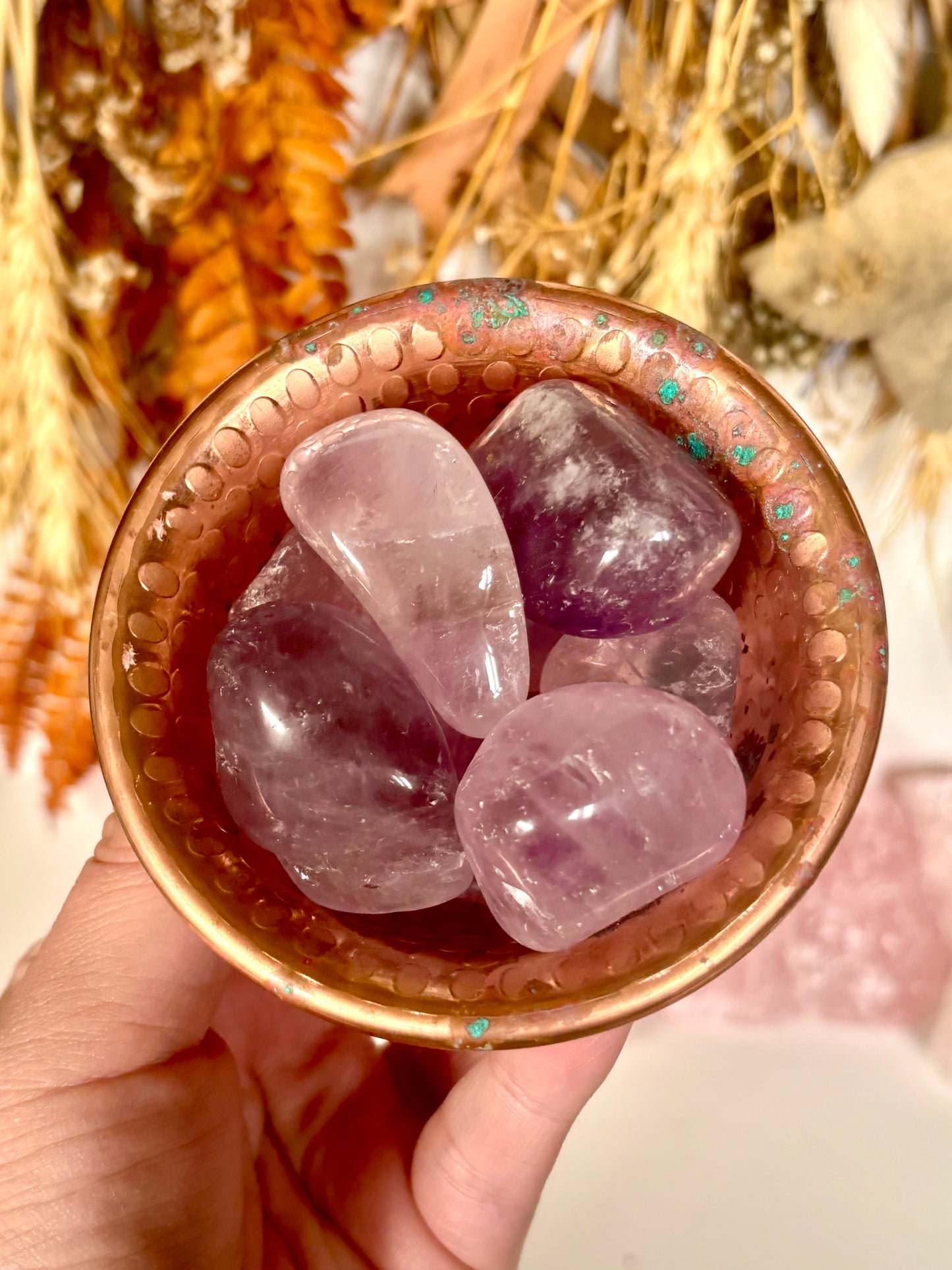 Amethyst Tumble L