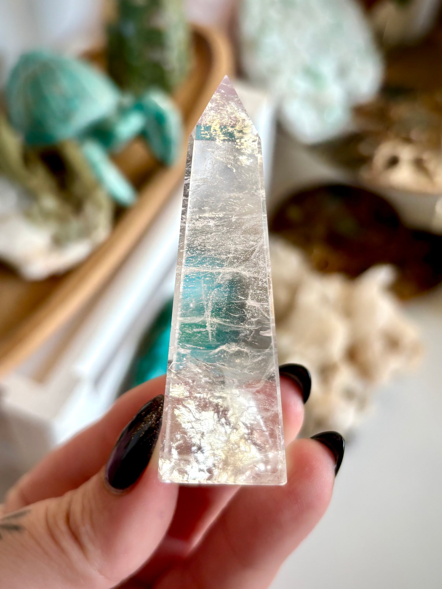 Clear Quartz Obelisk - Brazil