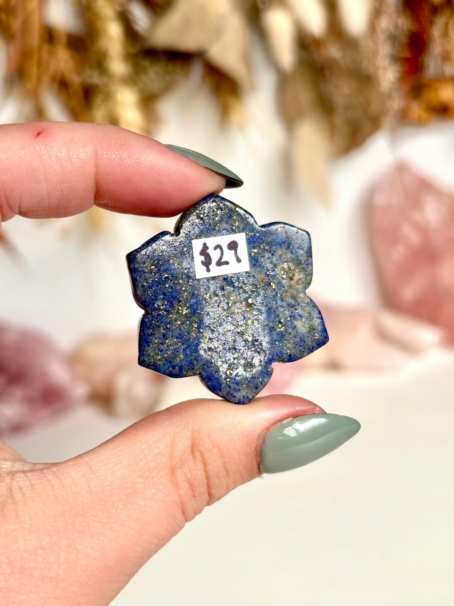 Lapis Lazuli Flower