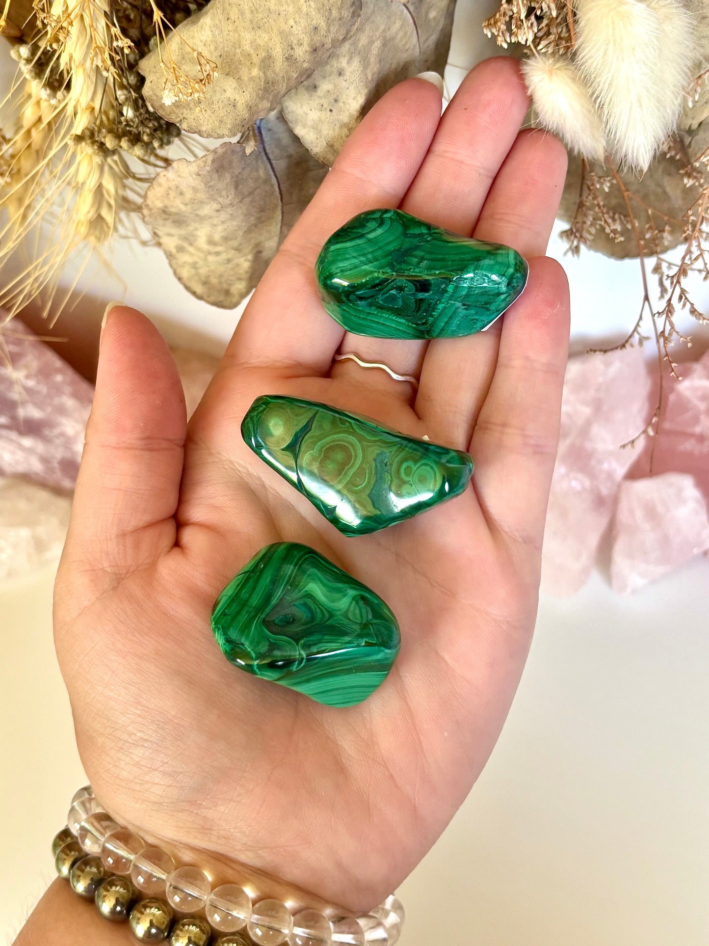 XL Malachite Tumble