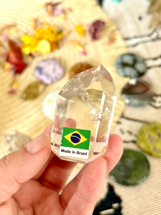 Clear Quartz Point - Brazil