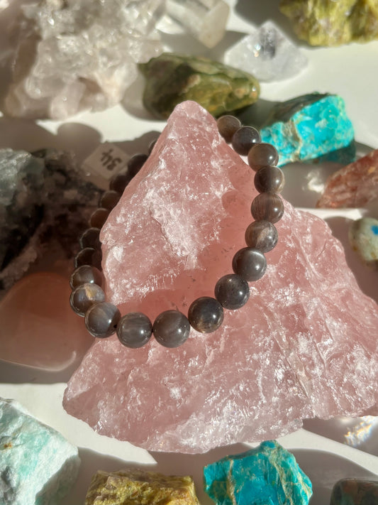 Black Moonstone Bracelet